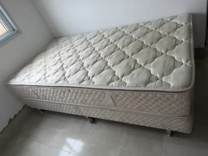 Colchão + Box ortobom D33 espuma 