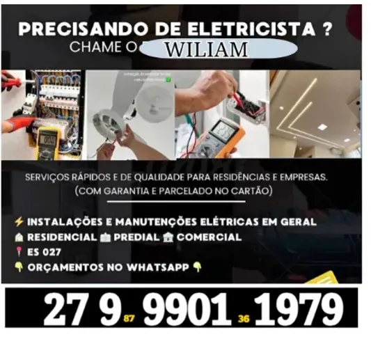 Eletricista predial residencial