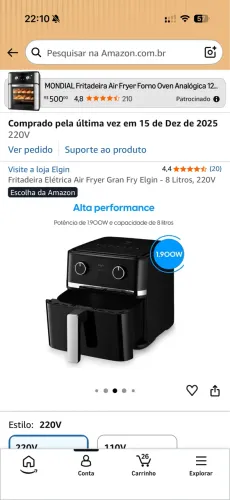 Air Fryer Elgin