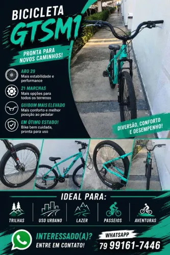 Bicicleta Aro 29 GTSM1