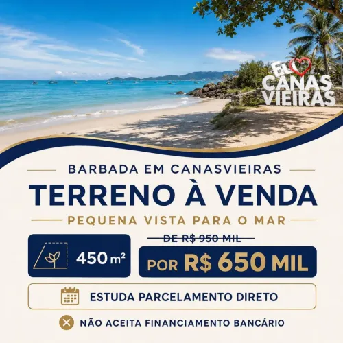 Imóvel para venda tem 450 metros quadrados em Canasvieiras - Florianópolis - SC