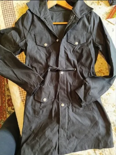 Sobretudo preto feminino TAM. 38/40