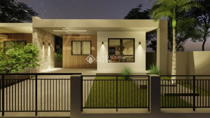 Casa contemporânea em construção à venda na Encantada ? Garopaba/SC