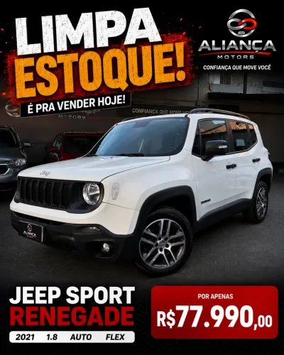 Jeep Renegade Sport 1.8 4X2 Flex 16V Aut. 2021