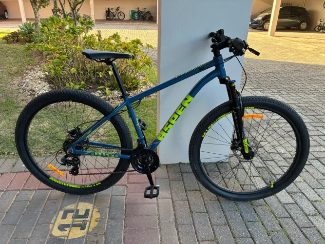Caloi Aspen (2026) com menos de 200km.