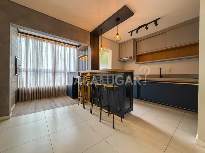 Apartamento semimobiliado para locação, Centro, Tubarão, SC