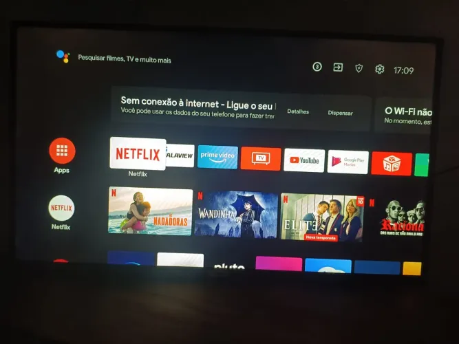 Smartv SEMP TCL ANDROID TV 43 POLEGADAS