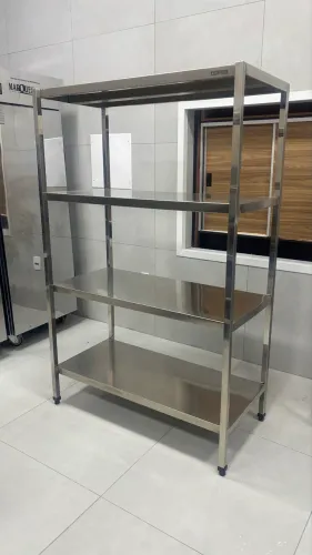 Estante aço inox