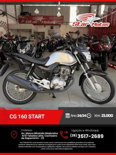 HONDA CG 160 START 2024 - EXCELENTE ESTADO