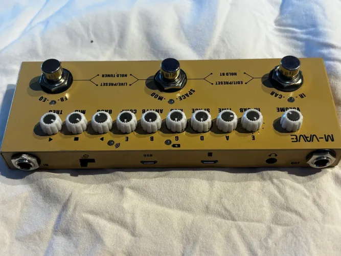 Pedal M-VAVE para guitarra