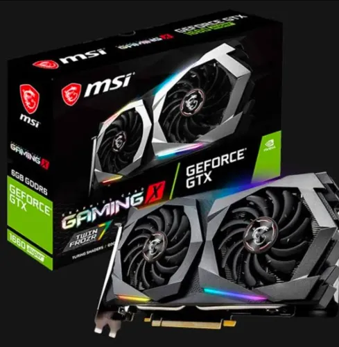 Placa de video MSI GTX 1660 Super Gaming X Twin Frozr 77
