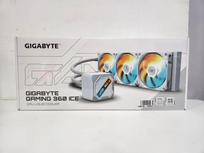 Water Cooler Branco 360MM Giganyte Gaming 360 ICE