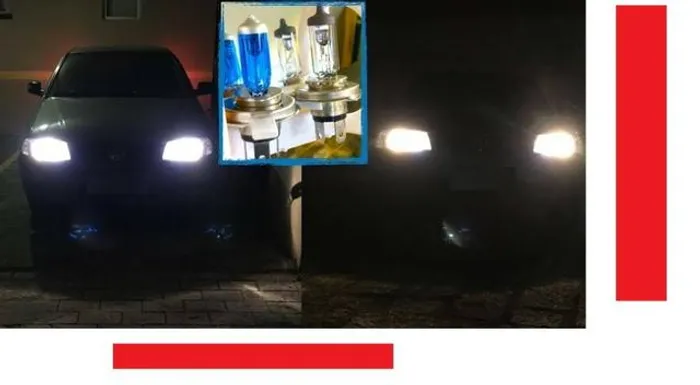 Lâmpada super Branca Para Carro Vários modelos h7 h4 h1 h3 hb4 hb3 hb27 h8 h11 lolzuxch