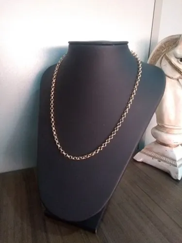 Corrente portuguesa ouro 18 k, 50 cm