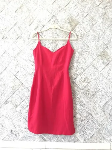 VESTIDO ALFAIATARIA VERMELHO