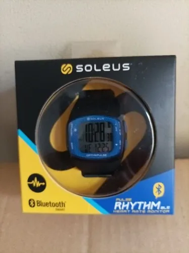 Relógio profissional Soleus Pulse Ble com monitor cardíaco bluetooth novo zero