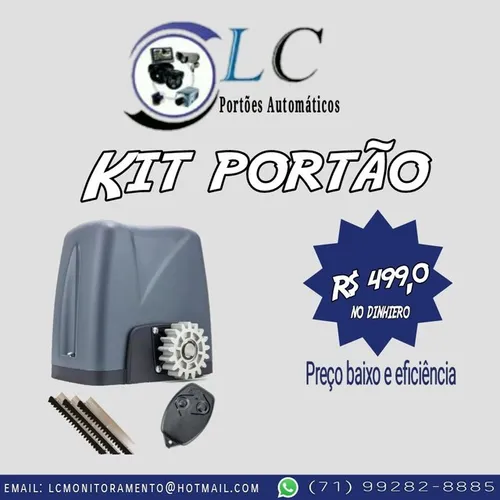 Motor para Portão Automático/Eletrônico