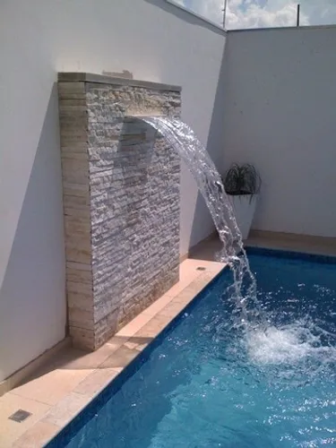 Cascata De 180cm Com Bico Em Inox Para Embutir - Entrega em Brasília.