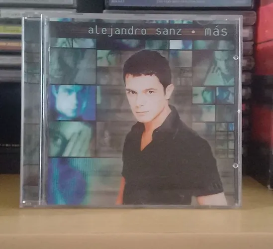 CD ALEJANDRO SANZ Más ( Mídia e capa encarte em estado de novo)