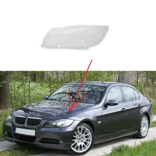 Lente Farol Esquerdo Bmw 320i 325i 2006 2007 2008