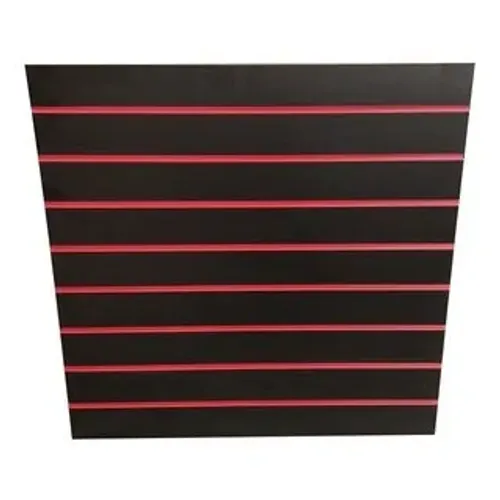 PAINEL CANALETADO PRETO 90X90CM