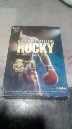 DVD Trilogia Rocky 1 ao 6 original usado em perfeito estado