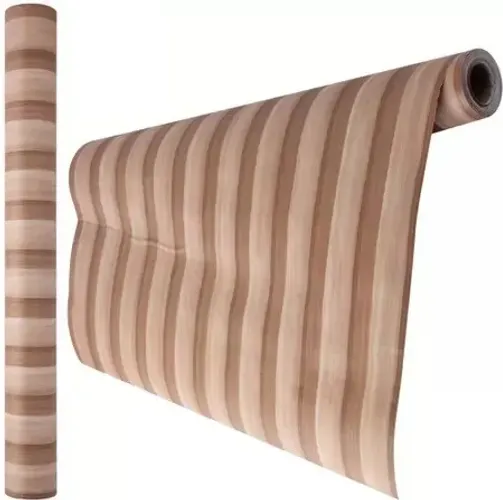 papel de parede decorativo luatek pvc llz-qz09-3 45cmx3m- madeira ripado pinus