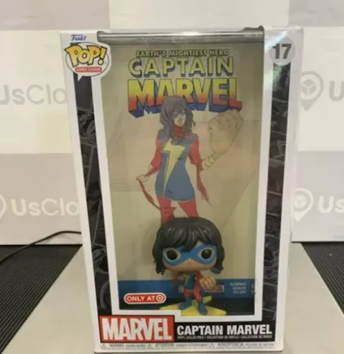 Funko Pop ! Comics Covers Marvel Captain Marvel Special Edition N17 | Exclusivo