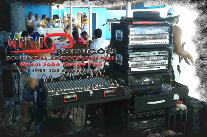 Som profissional para eventos de primeira qualidade 
