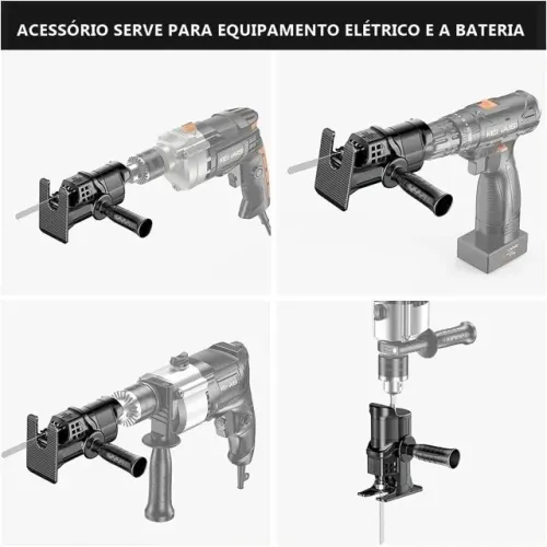 Adaptador (novo) Serra Tico Tico Para Furadeira E Parafusadeira rotony