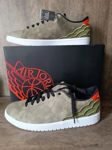 Air Jordan 1 Centre Court Oil Green