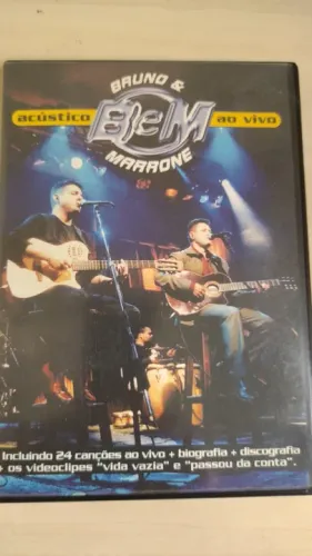 DVD Bruno & Marrone - Acústico Ao Vivo - 2001