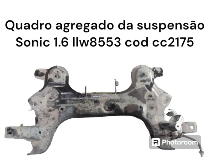 Quadro agregado suspensão Sonic 1.6 llw8553 cod cc2175