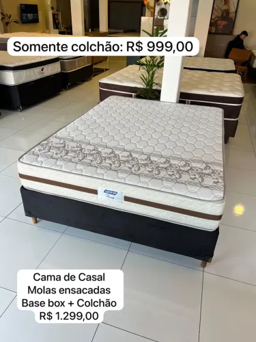 Colchão de casal ENTREGA GRATIS IMEDIATA!