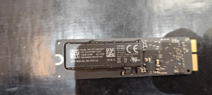 Ssd 128 Gb Apple Original Macbook Air A1466 2017 (Usado)