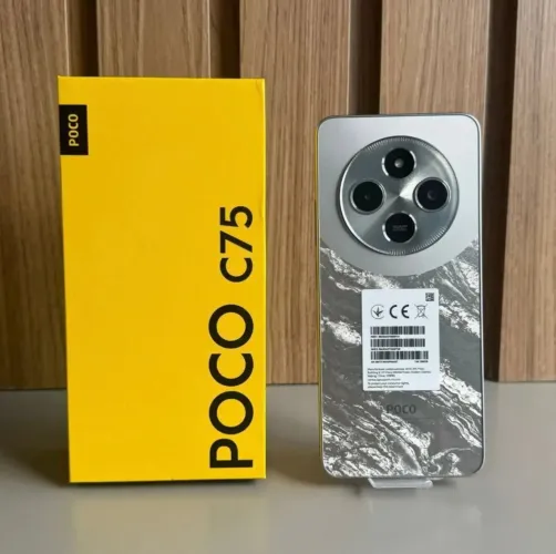 POCO C75 - Novo - Lacrado 8 de ram 256 gigas com garantia.