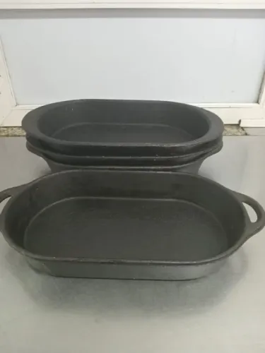 pirex de ferro oval unidade