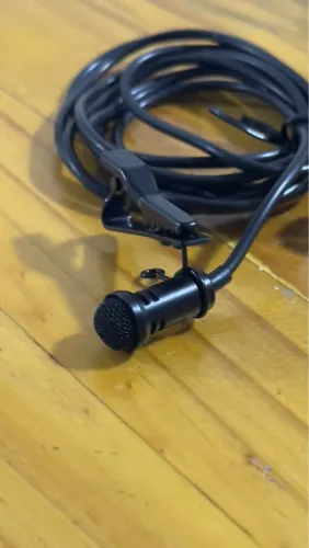 Microfone Lapela Para Sony Hollyland Sennheiser Dji