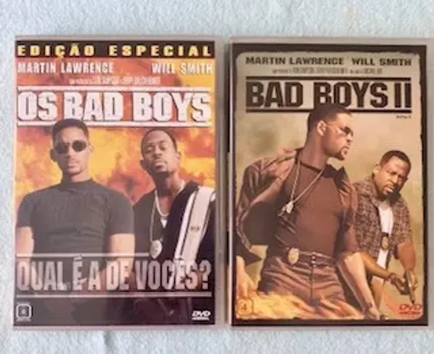 Os Bad Boys DVD Vol.1 Edição Especial e Vol. 2 com 2 DVDs