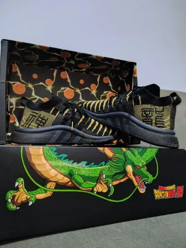 TÊNIS ADIDAS DRAGONBALL Z EQT SUPPORT MID ADV PRIMEKNIT PRETO