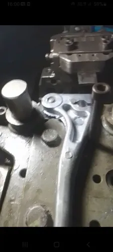 Chaveteira pneumática p/ canal de manetes de motos 