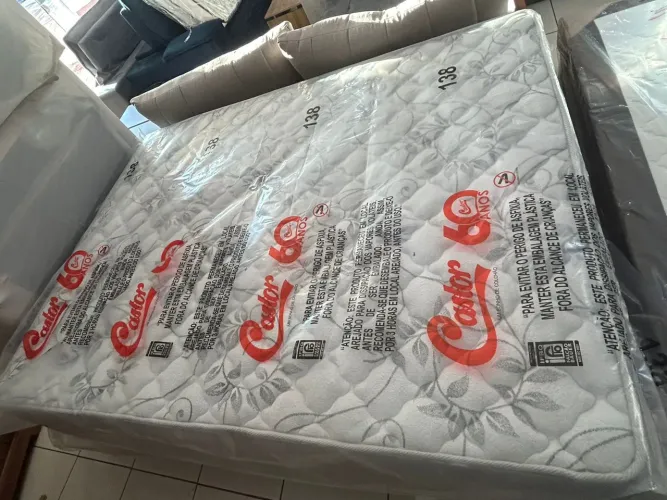 Colchão Castor dupla face  Conforto e Qualidade