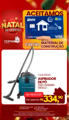 ASPIRADOR DE PO WESCO 220V WS8680 - WESCO R$418,90