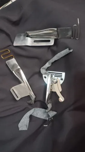 Aparelho de viés maquina de costura