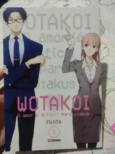 Wotakoi: O Amor é Difícil para Otakus - Volume 1 *leia a descrição*