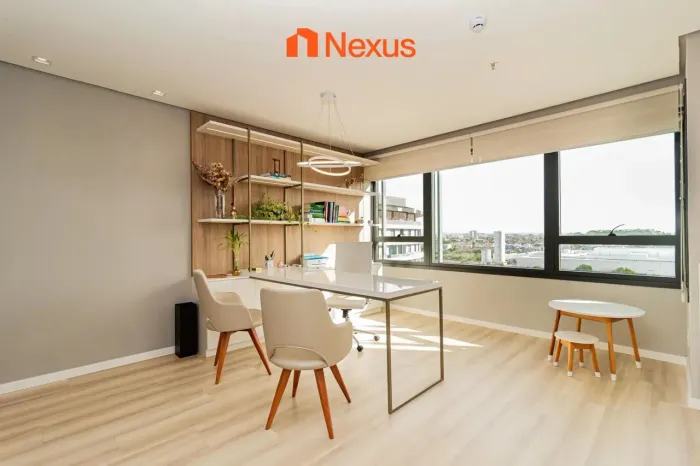 Sala Mobiliada no Flow - Parque Una