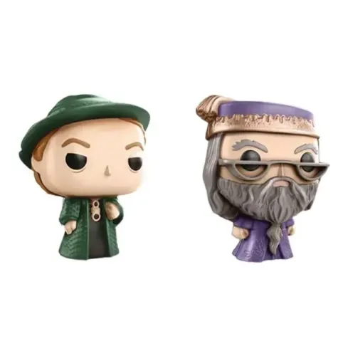 Minerva e Dumbledore Kinder Joy Funko Pop Harry Potter