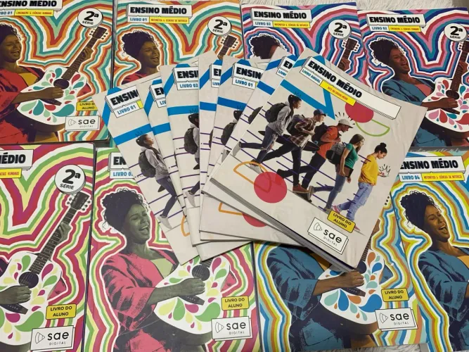 Livros SAE 2° Ensino Médio - Coleção Completa