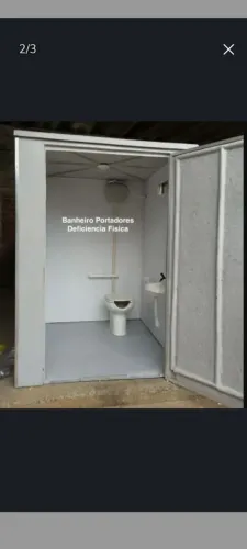 Banheiro Portátil para Deficientes