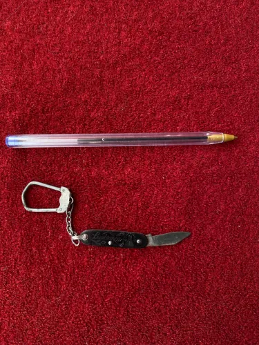 Antigo chaveiro pequeno de canivete (ref: 106)